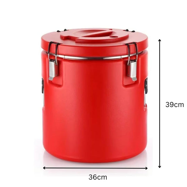 30L Insulated Food Storage Barrel Leak Proof