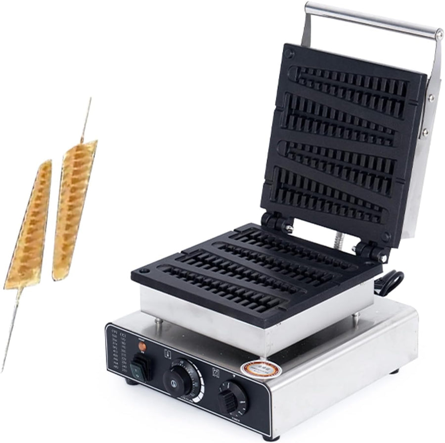Christmas Tree Waffle Maker 4pc Non-Stick 1550W