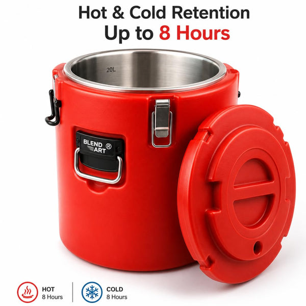20L Insulated Food Storage Barrel Leak Proof