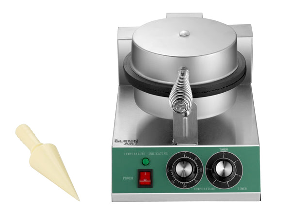Commercial Electric Waffle Cone Maker Non-Stick