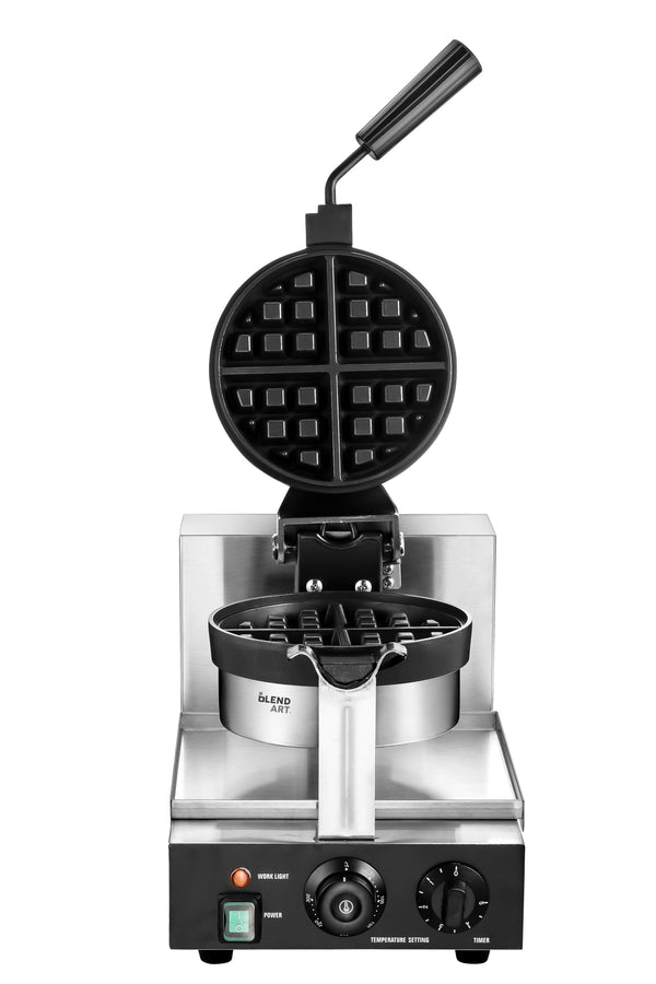 Commercial Round Rotary Belgian Waffle Maker 1500W