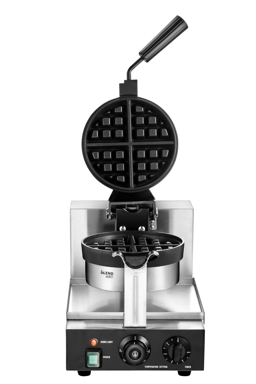Commercial Round Rotary Belgian Waffle Maker 1500W