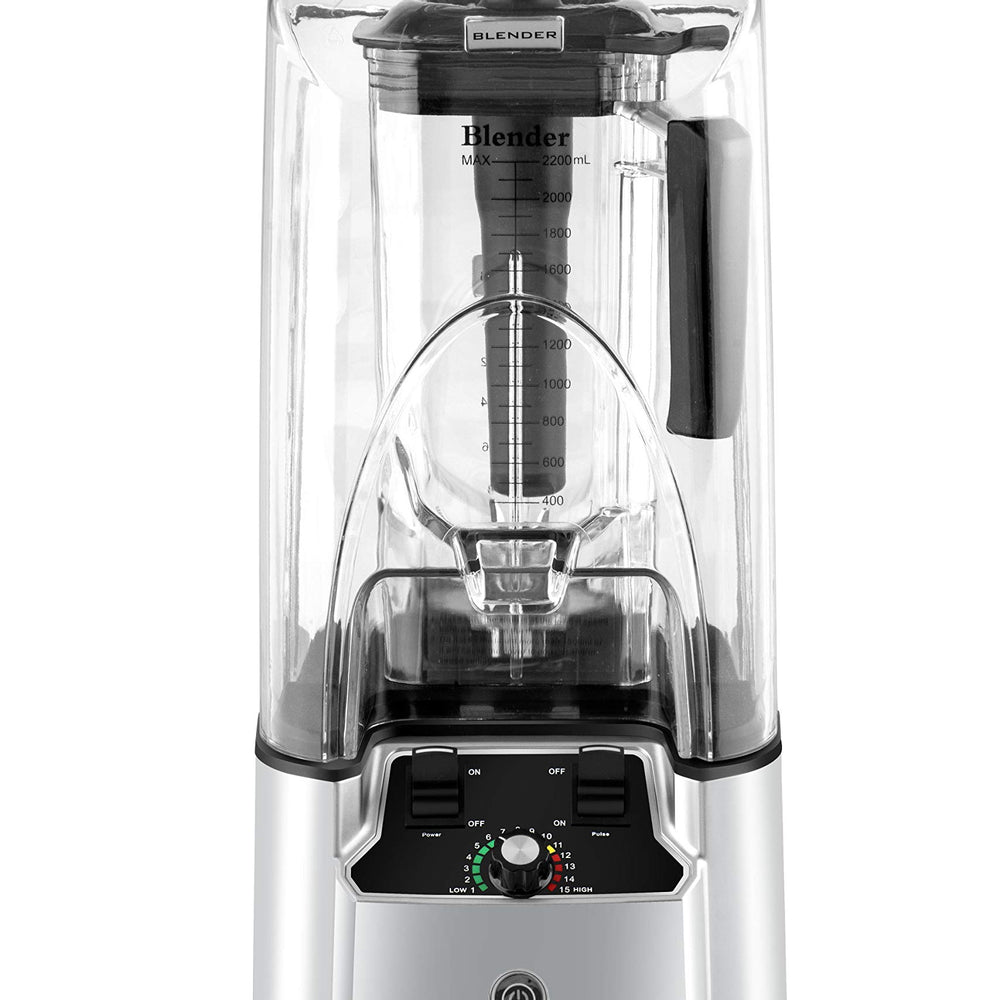 BA0151 Commercial Blender 2200W 2.2L Jar Silver